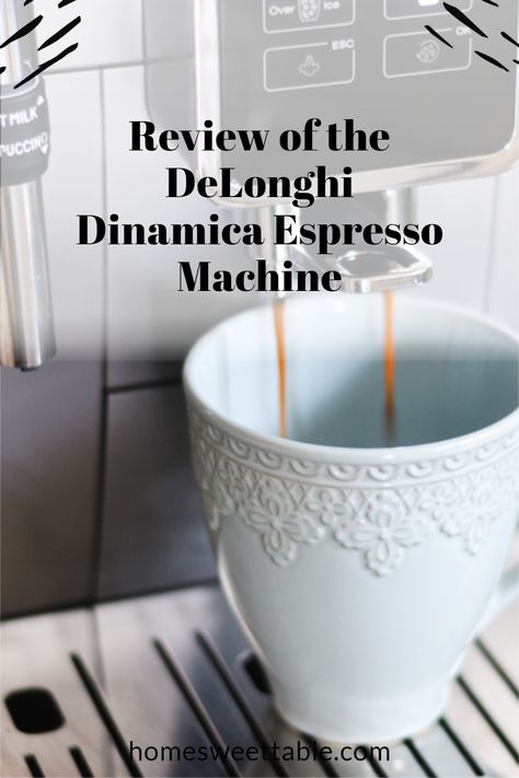 For coffee lovers everywhere, a full review of the DeLonghi Dinamica fully automatic coffee maker & espresso machine. Brewed fresh each cup; the machine offers espresso, drip-style coffee, or over ice coffee. Delonghi Espresso Machine Recipes, Drip Style, Expensive Coffee, Automatic Espresso Machine, Automatic Coffee Machine, Milk Alternatives, Frothing Milk, Ice Coffee, Coffee Tasting