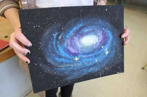 Illustrations Art, Galaxy Painting, Galaxy Art, Zodiac Art, Art Party, Space Art, Painting Tutorial, Cool Artwork, Painting Inspiration