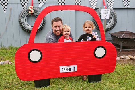 Kara's Party Ideas Hot Wheels Car Birthday Party | Kara's Party Ideas Car Photo Booth, Auto Party, Affordable Cars, Hotwheels Birthday Party, Cars Birthday Party, Kids Races, Hot Wheels Party, Hot Wheels Birthday, Car Themed Parties