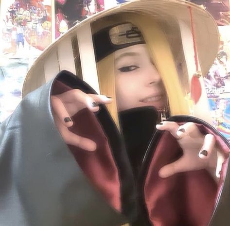 deidara cosplay 🤙🏻 Kny Tweets, Deidara Cosplay, Akatsuki Cosplay, Deidara Akatsuki, Cosplay Naruto, Naruto Cosplay, Team 7, Harry Potter Memes, Naruto Uzumaki