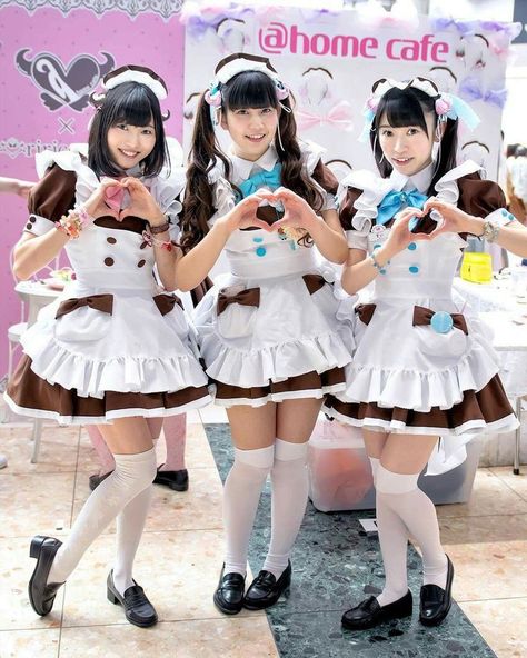 Cute Idol Outfits, Maid Aesthetic, Maid Cafe, Maid Uniform, Maid Cosplay, Anime Maid, Elegant Gothic, Maid Outfit, Girly Dresses