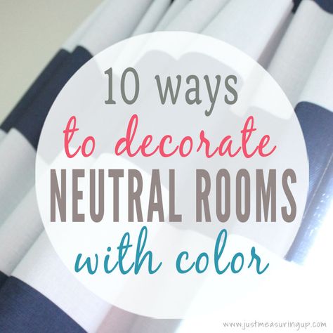 Neutral Bedrooms With Pop Of Color, Cream Color Bedroom, Monochromatic Room, Neutral Bedroom Decor, Seashell Wall Art, Neutral Furniture, Neutral Room, Inspire Me Home Decor, Neutral Living Room