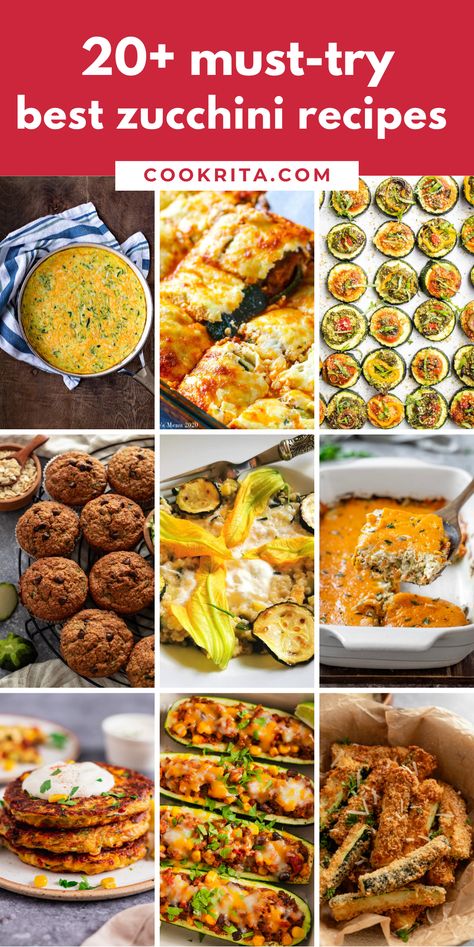 Discover the ultimate collection of 25 delicious zucchini recipes that are perfect for any occasion! From crispy zucchini fries and savory stuffed zucchini to sweet zucchini muffins, these recipes highlight the versatility and flavor of zucchini. Whether you're planning a light lunch or a hearty dinner, you'll find a variety of creative and tasty options to make the most of this nutritious veggie! Keto Recipes Using Zucchini, Easy Dinner Recipes With Zucchini, Dinners With Zucchini, Zucchini Recipes Dinner, Zuchinis Recipe Dinner, Recipes For Zucchini, Crispy Zucchini Fries, Zucchini Pasta Sauce, Recipe Using Zucchini