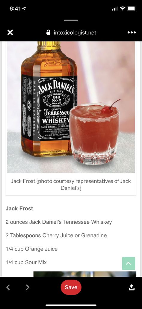 Jack Daniels Drinks Recipes, Jack Daniels Mixed Drinks, Jack Daniels Cocktails, Jack Daniels Drinks, Florida Party, Jungle Juice Recipe, Tropical Drink Recipes, Glam Bar, Easy Mixed Drinks