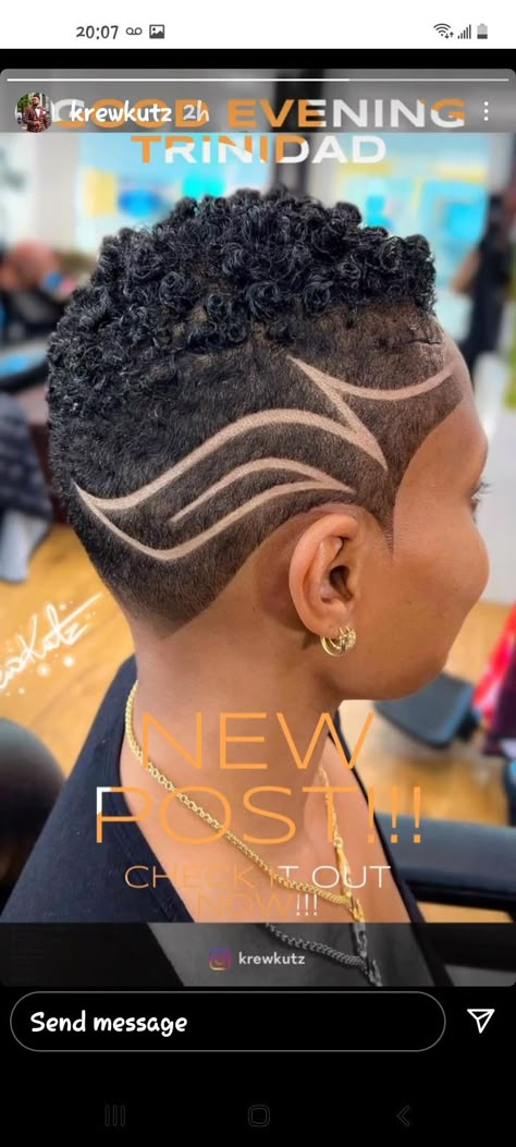 Shaved Side Designs For Women, Shaved Hair Designs For Black Women, Female Undercut Designs, Hair Designs Women, Haircut Designs For Women Black, Shaved Hair Designs For Women, Hair Designs For Women, Bald Fade Women Black, Side Shave Design