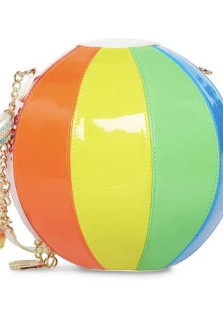 Funky Purses, Novelty Handbags, Novelty Purses, Betsey Johnson Handbags, Popular Handbags, Novelty Bags, Beach Ball, Betsey Johnson Bags, Designer Fashion Jewelry