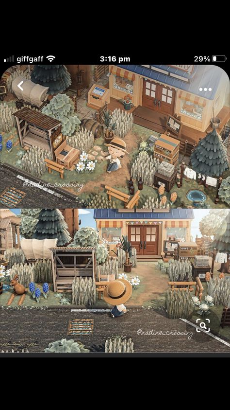 Animal Crossing Post Apocalyptic, Achn Ideas, Acnh Citycore, Urban Island, Acnh Inspiration, Tom Nook, Acnh Ideas, Acnh Inspo, Island Ideas