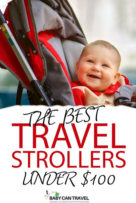 Even with a small budget it's possible to find great travel strollers. We share the best travel strollers under $100. These cheap travel strollers will fit into any budget! Best Travel Stroller, Toddler Stroller, Best Baby Strollers, Best Car Seats, Umbrella Stroller, Parenting Organization, Lightweight Stroller, Baby Travel, Travel Stroller