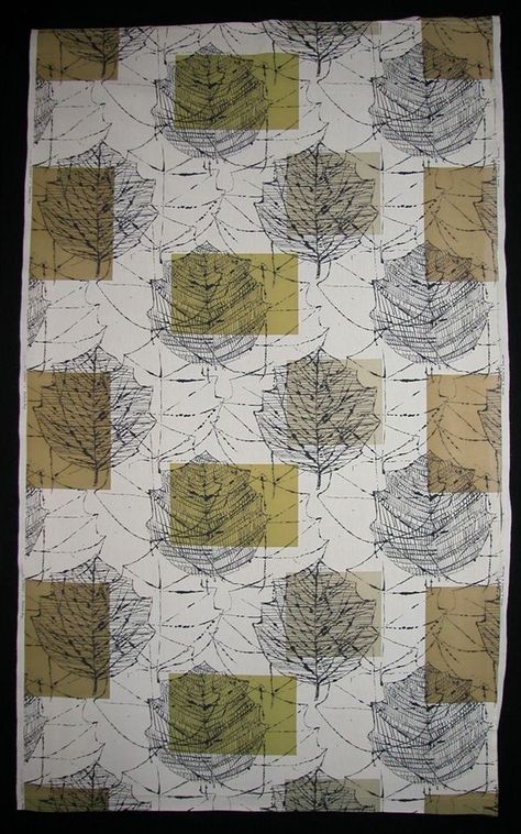 Lucienne Day, Textiles Projects, Interior Textiles, The Art Institute Of Chicago, Day Designer, Art Institute Of Chicago, Textile Artists, Mid Century Style, Nature Art