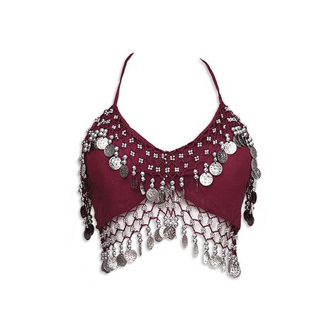 Belly Dancer Halloween Costume, Belly Dancer Halloween, Belly Dancer Costumes, Burgundy Crop Top, Belly Dance Outfit, Red Costume, Jazz Dance Costumes, Dance Tops, Belly Dancer