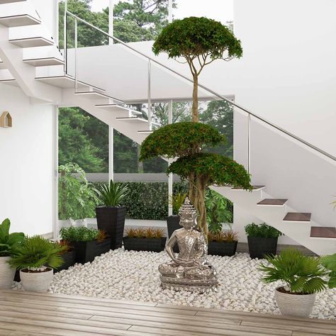 Jardin Zen Interior, Space Under Stairs, Lounge Room Design, Staircase Interior Design, Lounge Rooms, Viral Images, Stairs Design Interior, Staircase Storage, Escalier Design