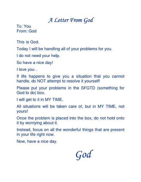 My letter from God. If you follow me you know that I am… | by Treadmill Treats | Sep, 2020 | Medium Love Letter From God, Letter From God, Letter To God, Letters From God, Letters To God, God Encouragement, Quotes Writing, Gratitude Journal Prompts, Retreat Ideas