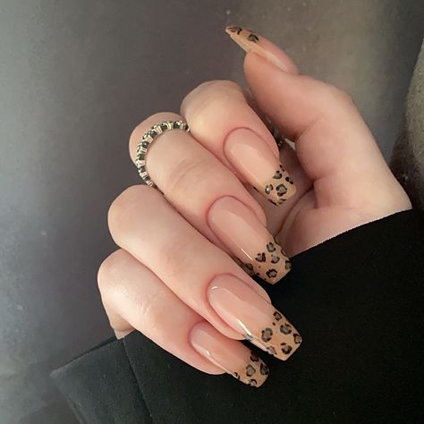 Panther Nails Designs, Panther Nails, Panthers Nails, Cheetah Nail Designs, Love Smiley, Cheetah Nails, Leopard Nails, Ideas Nails, Kawaii Nails