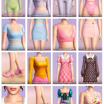 Euphoria Collection (33 items) | Serenity na Patreonie Euphoria Clothing, Sims 4 Patreon, Sims 4 Challenges, Sims Packs, Cc Clothes, The Sims 4 Packs, Sims 4 Mm Cc, Sims 4 Cc Folder, Match Game