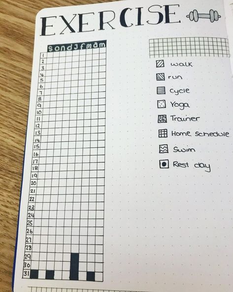 25 Fitness Bullet Journal Ideas to Keep You Motivated - The Creatives Hour Journal Ideas Exercise Tracker, Journal Gym Tracker, Bujo Yearly Tracker Ideas, Workout Tracker Journal, Gym Notebook Ideas, Progress Journal Ideas, Gym Tracker Bullet Journal, Bujo Yearly Tracker, Gym Bullet Journal