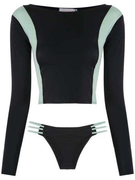 Long Sleeve Swimsuit Top, Brazilian Clothes, Long Sleeve Swim Top, Long Sleeve Bathing Suit, Surfing Swimwear, Long Sleeve Swimsuit, Women's Blazers, Surf Outfit, Swimming Outfit