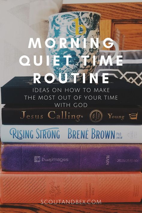 Morning Quiet Time With God, Quiet Time Routine, Morning Quiet Time, Quiet Time With God, Night Routines, Time With God, In A Rut, Time Routine, Stuck In A Rut