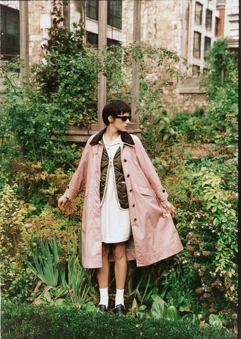 Alexa Chung Collaborates With Barbour For Spring/Summer 2020 | British Vogue Alexa Chung Barbour, Barbour Style, Holly Golightly, Waxed Cotton Jacket, Summer Coats, Home Decor Blog, Country Wear, Elle Decoration, Wardrobe Edit