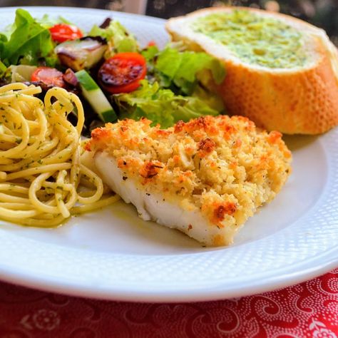 Pollack Fish Recipes, Baked Cod Recipes, Cod Recipe, Baked Fish Recipes, Pecorino Romano, Romano Cheese, Cod Recipes, Fish Recipes Healthy, How To Cook Fish