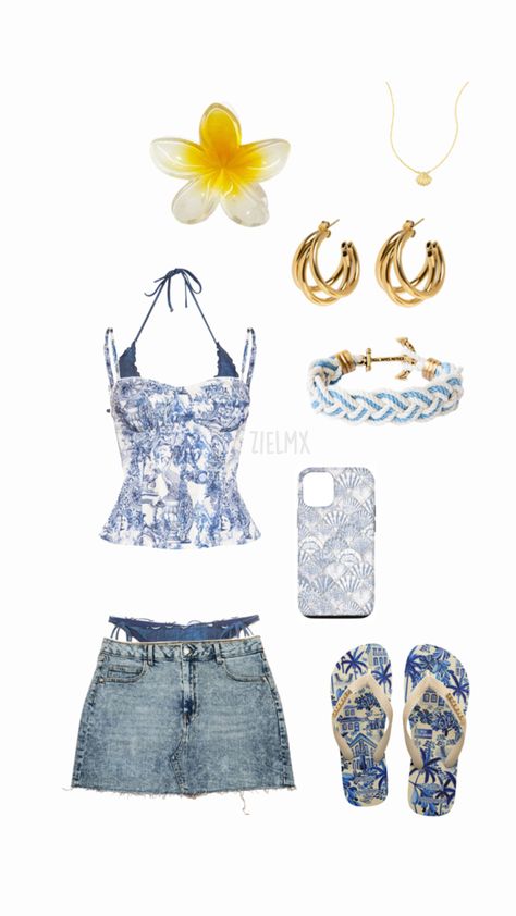 coastal summer outfit, coastal granddaughter aesthetic, summer outfit, gold hoop earrings, hibiscus flower clip, coastal phone case Coastal Granddaughter Aesthetic, Granddaughter Aesthetic, Coastal Summer, Coastal Granddaughter, Hibiscus Flower, Flower Clip, Aesthetic Summer, Hibiscus Flowers, Gold Hoop