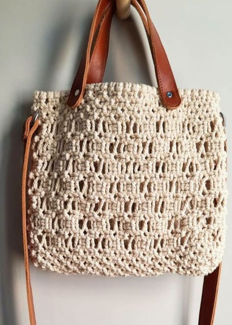 Laptop Bag, Macrame, Laptop, Macramé