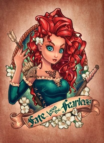 Tim Shumate Illustrations, Tim Shumate, Disney Pin Up, Disney Amor, Disney Punk, Door Magnet, Disney Princess Tattoo, Image Princesse Disney, Punk Disney