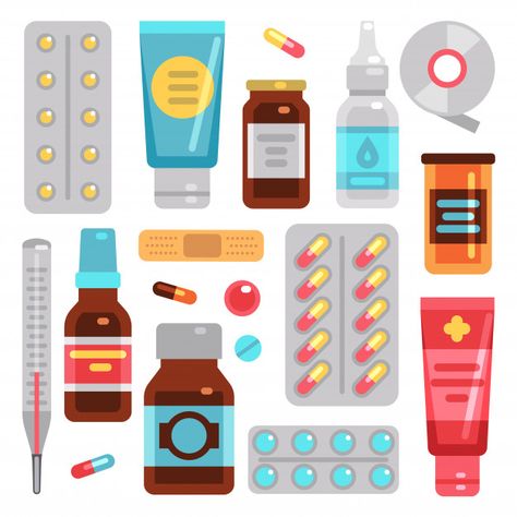 Pharmacy Art, Facial Recognition Technology, Flat Icons, Nurses Day, Medical Illustration, Dramatic Play, Medical Equipment, Paper Toys, Pharmacist