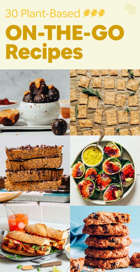 Plant Based Picnic Food, Vegan Banana Nut Muffins, Delicious Wraps, Easy Granola Bars, Grain Free Snacks, Bars Cookies, Vegan Protein Bars, Perfect Healthy Breakfast, Road Trip Food