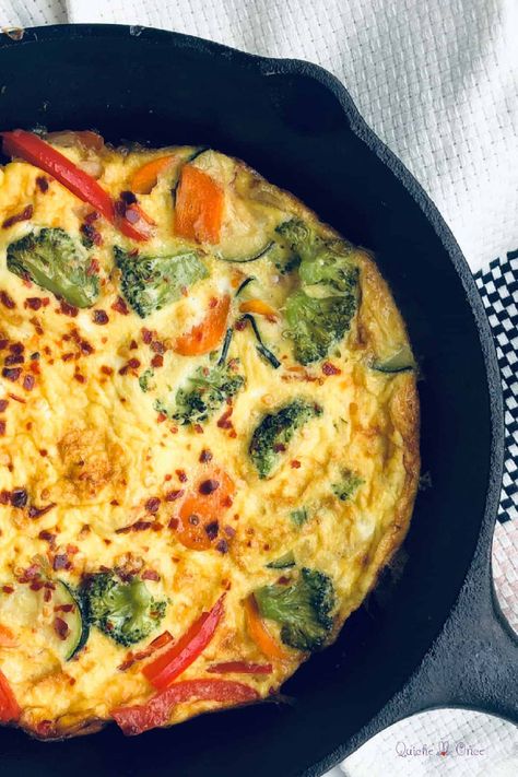 Frittata Recipes Breakfast, Easy Weekend Breakfast, Vegetable Frittata Recipes, Egg Frittata, Vegetable Frittata, Brunch Items, Frittata Recipe, Single Serving Recipes, Frittata Recipes