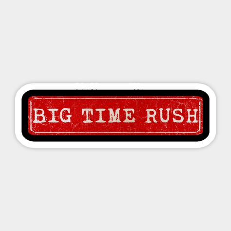 vintage retro plate Big Time Rush -- Choose from our vast selection of stickers to match with your favorite design to make the perfect customized sticker/decal. Perfect to put on water bottles, laptops, hard hats, and car windows. Everything from favorite TV show stickers to funny stickers. For men, women, boys, and girls. Banda Ms, Jim Gaffigan, Jack Whitehall, Rush Band, Bloc Party, Big Time Rush, Big Time, Small Magnets, Custom Magnets