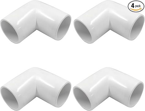 Amazon.com: Piutouyar 4 Pcs 1" 90 Degree Right Angle Elbow PVC Pipe Fitting, 2 Way Furniture Grade Pipe Connector PVC Elbow Fitting Pipe Corner Connector for DIY Shelf Garden Support Structure : Industrial & Scientific Shelf Garden, Diy Shelf, Pvc Pipe Fittings, Pipe Connectors, Pvc Fittings, Support Structure, Pipe Fitting, Pvc Pipe, Right Angle