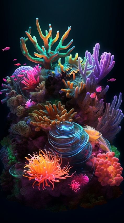 Deep Sea Coral, Coral Reef Aesthetic, Coral Reef Tattoo, Coral Reef Wallpaper, Coral Photography, Coral Reef Pictures, Aquarium Wallpaper, Coral Reef Photography, Ocean Creatures Art