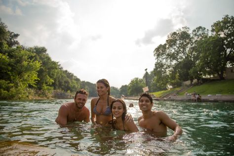 Visiting Barton Springs Pool | Visit Austin, TX Best Swimming Pools, Hotel Swimming Pool, Visit Austin, Zilker Park, Barton Springs, Swimming Hole, Cool Swimming Pools, Night Swimming, Natural Swimming Pool