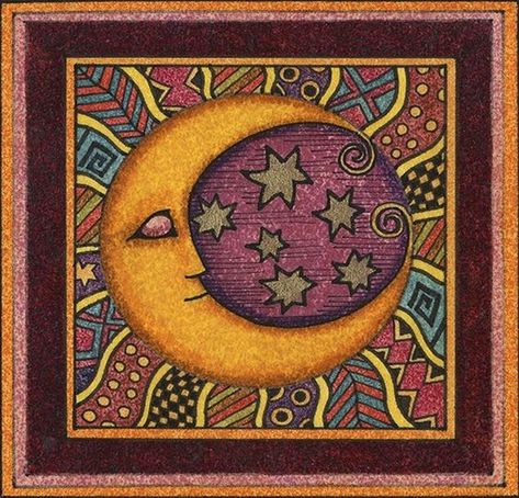 Vintage Hippy Aesthetic, Hippie Prints, Sun And Moon Painting, Sun And Moon Art, Moon Stars Art, Vintage Celestial, Celestial Art, Hippie Wallpaper, Sun Art