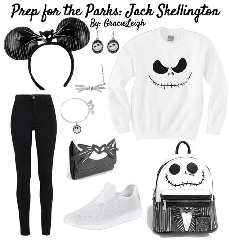 Jack Skellington Outfit Ideas, Disney Bounding Jack Skellington, Jack Skellington Outfit For Women, Outfits Inspired By Nightmare Before Christmas, Jack Skellington Outfit, Jack Skellington Disneybound, Jack Skellington Disney Outfit, Jack Skeleton Clothing And Jewelry, Florida Fits