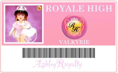 Royal High Student Id Card, Trend Template, Student Id Card, Student Id, Year Book, High Pictures, Royale High, The Trend, Yearbook