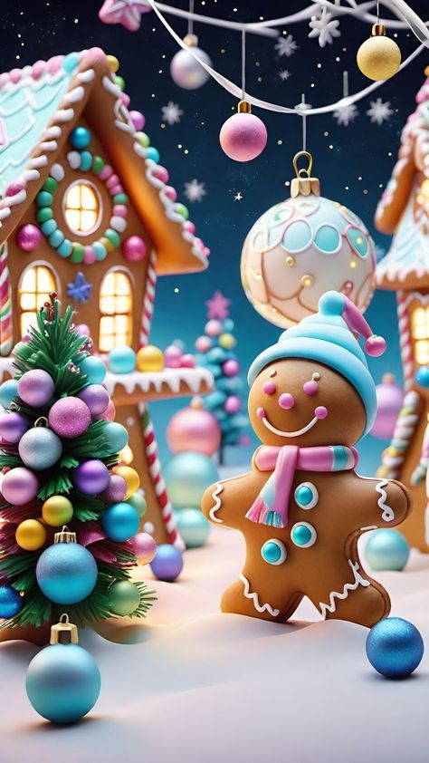 Gingerbread Screensaver, Hd Background Wallpaper, Childrens Christmas Cards, Christmas Screen Savers, Purple Mustang, Christmas Wallpaper Hd, Merry Christmas Pictures, Not Fair, Christmas Phone Wallpaper