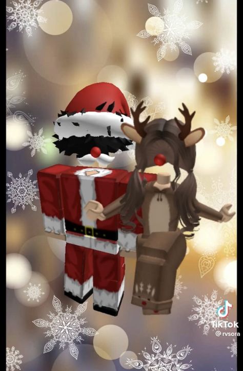 Christmas Roblox Avatar Matching, Matching Christmas Roblox Avatars, Roblox Christmas Matching Outfits, Matching Roblox Christmas Outfits, Mrs Claus Outfit, Roblox Matching, Matching Christmas Outfits, Matching Fits, Roblox Ava