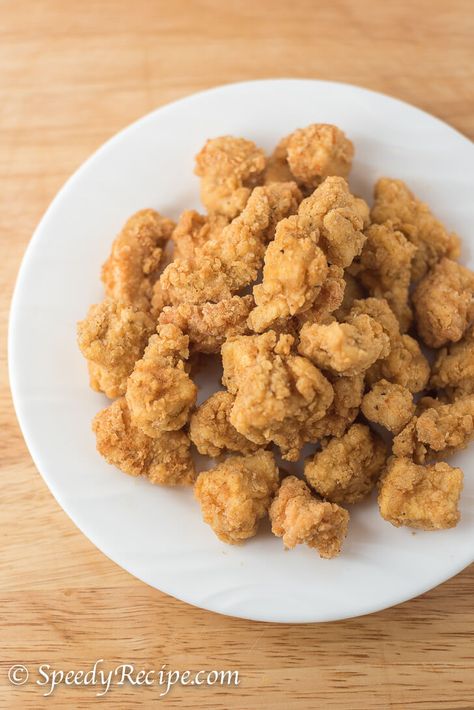 Popcorn Chicken Chicken Pop, Popcorn Chicken Recipe, Chicken Poppers, Chick Flick, Sweet And Sour Sauces, Popcorn Chicken, Yummy Comfort Food, Dehydrated Food, Breaded Chicken