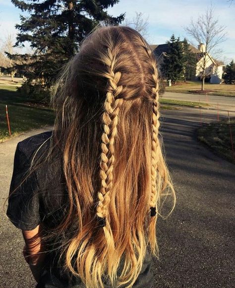 Back To School Hairstyles, Trending Hairstyles, Easy Hairstyles For Long Hair, Braids For Long Hair, Box Braids Hairstyles, Winter Hairstyles, Hairstyles For School, Trendy Hairstyles, Summer Hairstyles