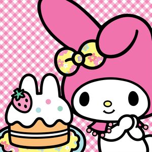 Sweet Happy News Blog - Sanrio Almond Pound Cake, Kuromi And My Melody, Sanrio Danshi, Hello Sanrio, Melody Wallpaper, Be Friendly, My Melody Wallpaper, Hello Kitty Aesthetic, Party Plan