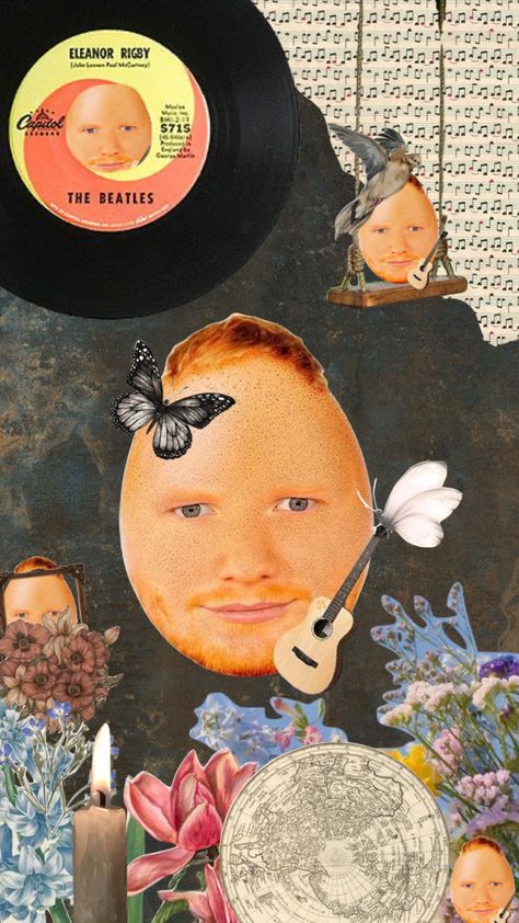 There are 5 egg sheeran’s in this shuffle including the big one in the middle #eggsheeran Egg Sheeran, The Big One, Ed Sheeran, Eras Tour, Connect With People, In The Middle, Your Aesthetic, Creative Energy, The Middle