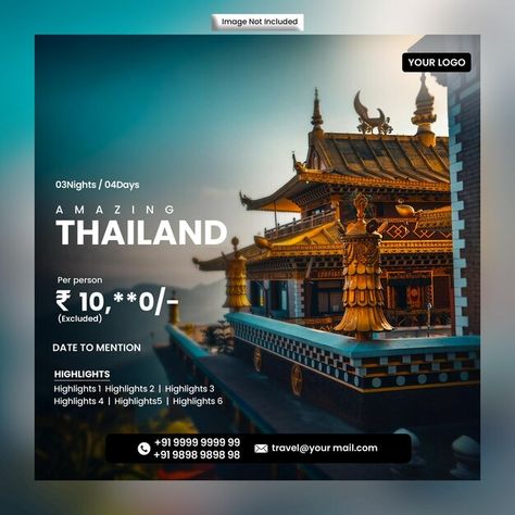 Poster designs | Premium Psd #Freepik #psd #bangkok #thailand #thai #destination Thailand Poster Design, Resort Poster Design, Travel Ads Design, Creative Ads Design Ideas, Thailand Poster, Resort Poster, Travel Advertising Design, Project Poster, Resort Ideas