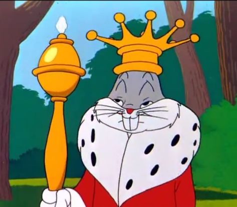 Bugs Bunny, Cartoon Character, Bugs, Trees, Crown, Funny, Bugs And Insects