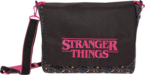 80s Print, Record Bag, Stranger Things Merchandise, Cosplay Jewelry, Birthday List, Sell On Amazon, School Items, Leicester, Drawstring Backpack