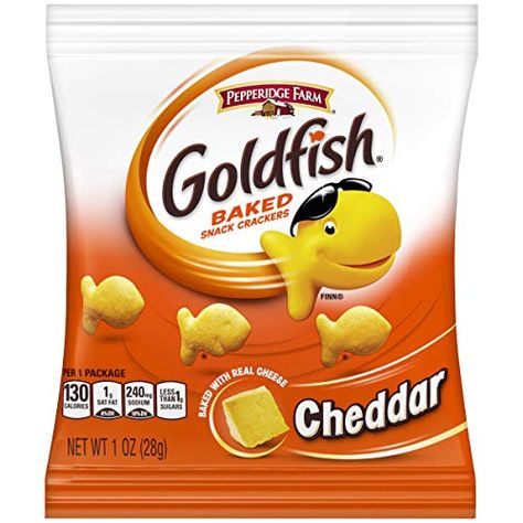 Goldfish Snack, Snack Crackers, Cheddar Crackers, Baked Crackers, Goldfish Crackers, Cheese Chips, Tim Tam, Cheese Snacks, Healthy Snack Options