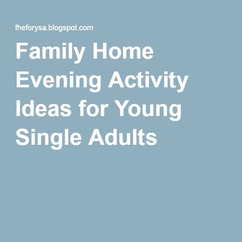 Family Home Evening Activity Ideas for Young Single Adults Family Home Evening Games, Young Adult Ministry, Family Home Evening Lessons, Photo Scavenger Hunt, Awkward Family Photos, Family Home Evening, Church Activities, Activities For Adults, Object Lessons