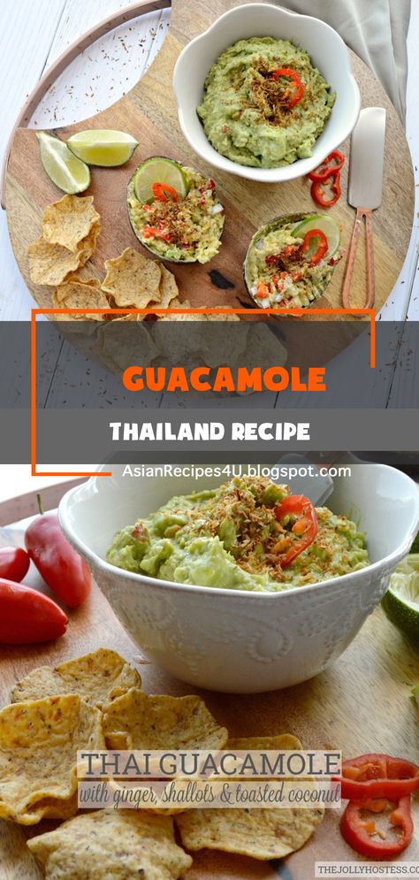 Thai Guacamole takes Thailand’s most intense, yet balanced, ingredients and creates a new, flavorful guac for summer dipping. #Thailand #Recipes #Yummy Thailand Recipes, Creative Breakfast, Thailand Food, Recipes Yummy, Guacamole Recipe, Asian Fusion, Healthy Appetizers, Sharing Board, Ground Beef Recipes