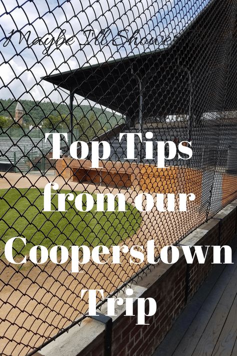 Top tips from our Cooperstown trip – Maybe I'll Shower Today Cooperstown Packing List, Cooperstown All Star Village, Cooperstown Dreams Park, Cooperstown New York, World Series Shirts, Travel Baseball, Baseball Park, East Coast Travel, York Travel