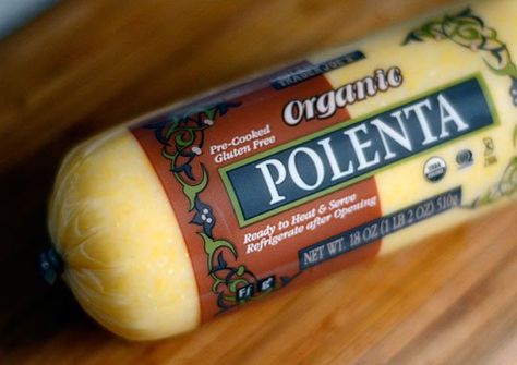 What Can I Make With a Roll of Polenta? — Good Questions Crispy Polenta, Cheesy Polenta, Mushrooms Recipes, Puttanesca Sauce, Polenta Fries, How To Cook Polenta, Polenta Cakes, Polenta Recipes, Good Questions